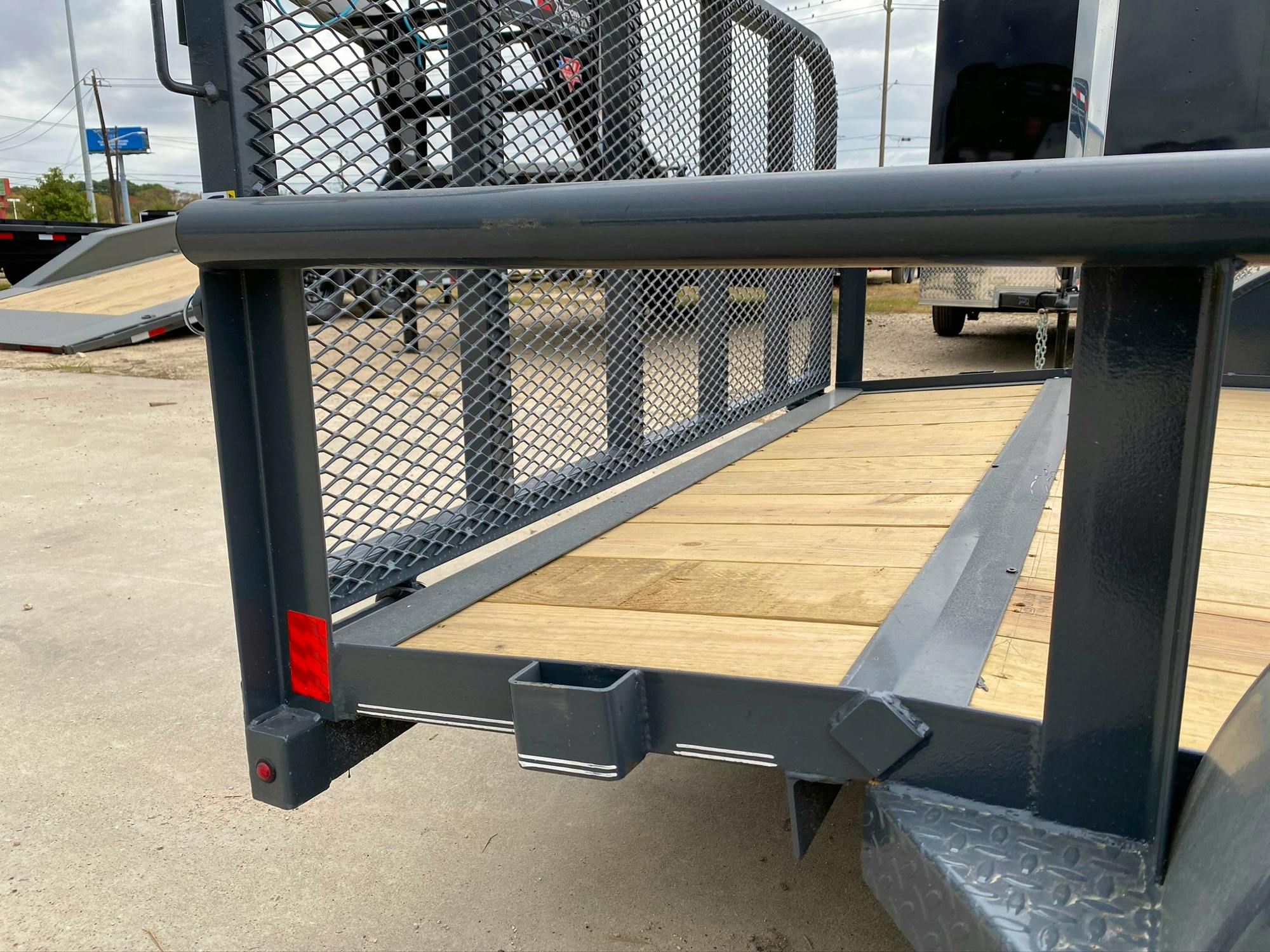 X-ON 14'x83" Utility Trailer w/ 3' Gate & 2' Dovetail (U2) - Stock #84485 - Image 3 of 3