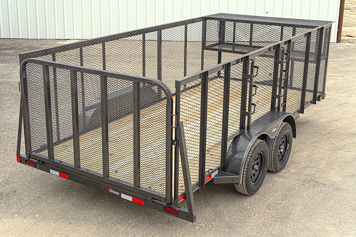 X-ON 16'x83" Landscape Trailer w/ 4' Sides & 4' Gate (L2) - Image 13