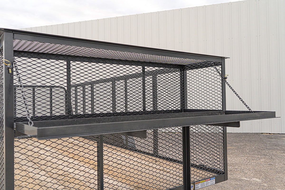 X-ON 16'x83" Landscape Trailer w/ 4' Sides & 4' Gate (L2) - Image 8