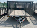 X-ON 14'x83" Landscape Trailer w/ 4' Sides & 4' Gate (L2) Stock #84487 - Thumbnail 2