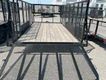 X-ON 14'x83" Landscape Trailer w/ 4' Sides & 4' Gate (L2) Stock #84487 - Thumbnail 3