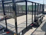 X-ON 14'x83" Landscape Trailer w/ 4' Sides & 4' Gate (L2) Stock #84487 - Thumbnail 5