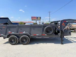RawMaxx LPXT 16' × 83" 14K Gooseneck Telescopic Dump Trailer Stock #84516 - Thumbnail 1