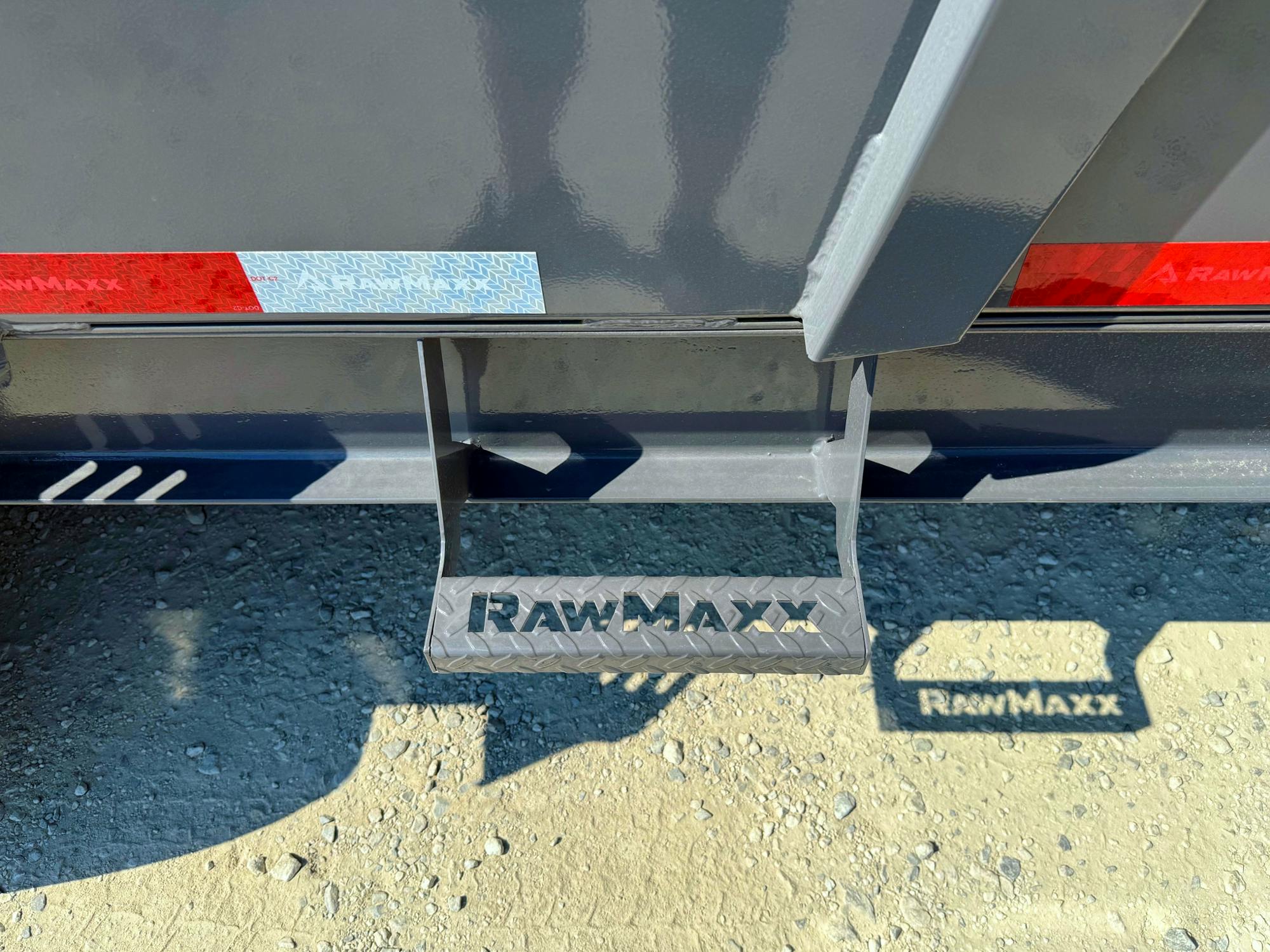 RawMaxx LPXT 16' × 83" 14K Gooseneck Telescopic Dump Trailer