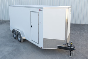 Spartan 7'x16' Enclosed Cargo Trailer w/ Rear Ramp Door (C2)