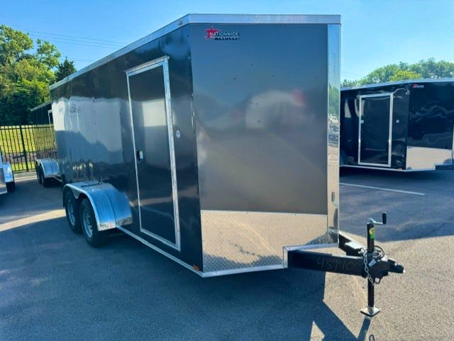 Spartan 7'x16' Enclosed Cargo Trailer w/ Rear Ramp Door (C2) - Image 1