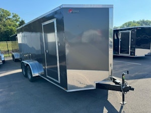 Spartan 7'x16' Enclosed Cargo Trailer w/ Rear Ramp Door (C2)