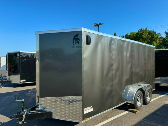 Spartan 7'x16' Enclosed Cargo Trailer w/ Rear Ramp Door (C2) - Image 3