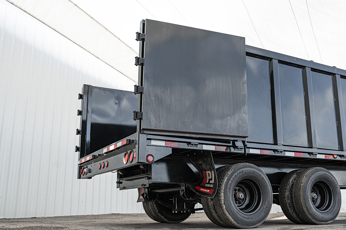 PJ Trailers 20'x96" Gooseneck Dual Dump Trailer w/ 4' Sides (DD) - Image 20