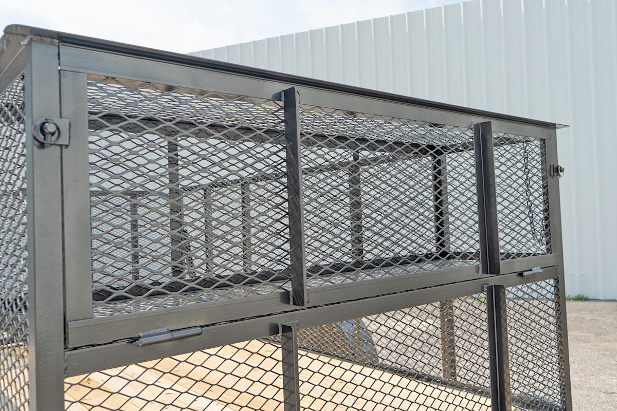 X-ON 12'x83" Landscape Trailer w/ 4' Sides & 4' Gate (L2) - Image 6