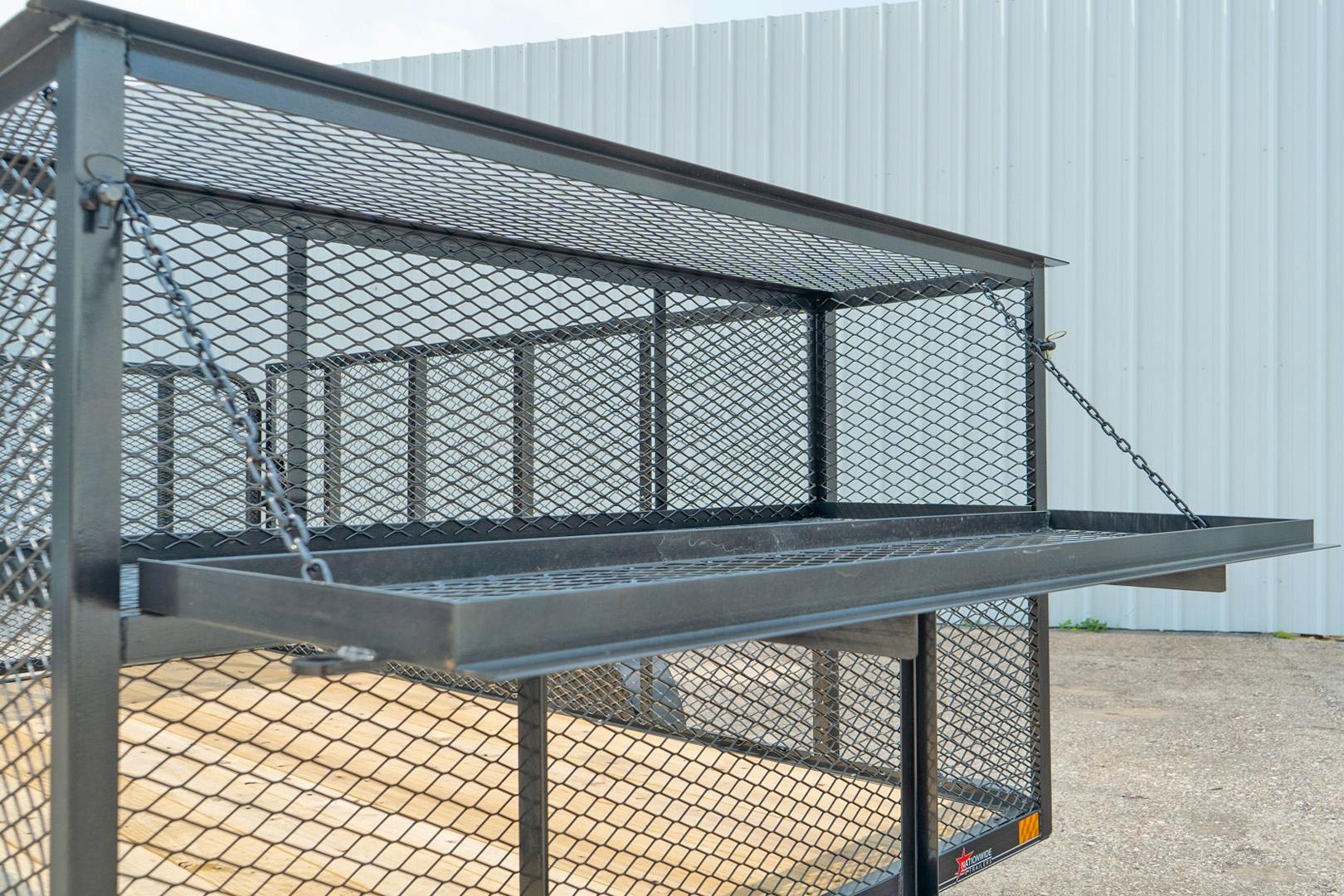X-ON 12'x83" Landscape Trailer w/ 4' Sides & 4' Gate (L2)
