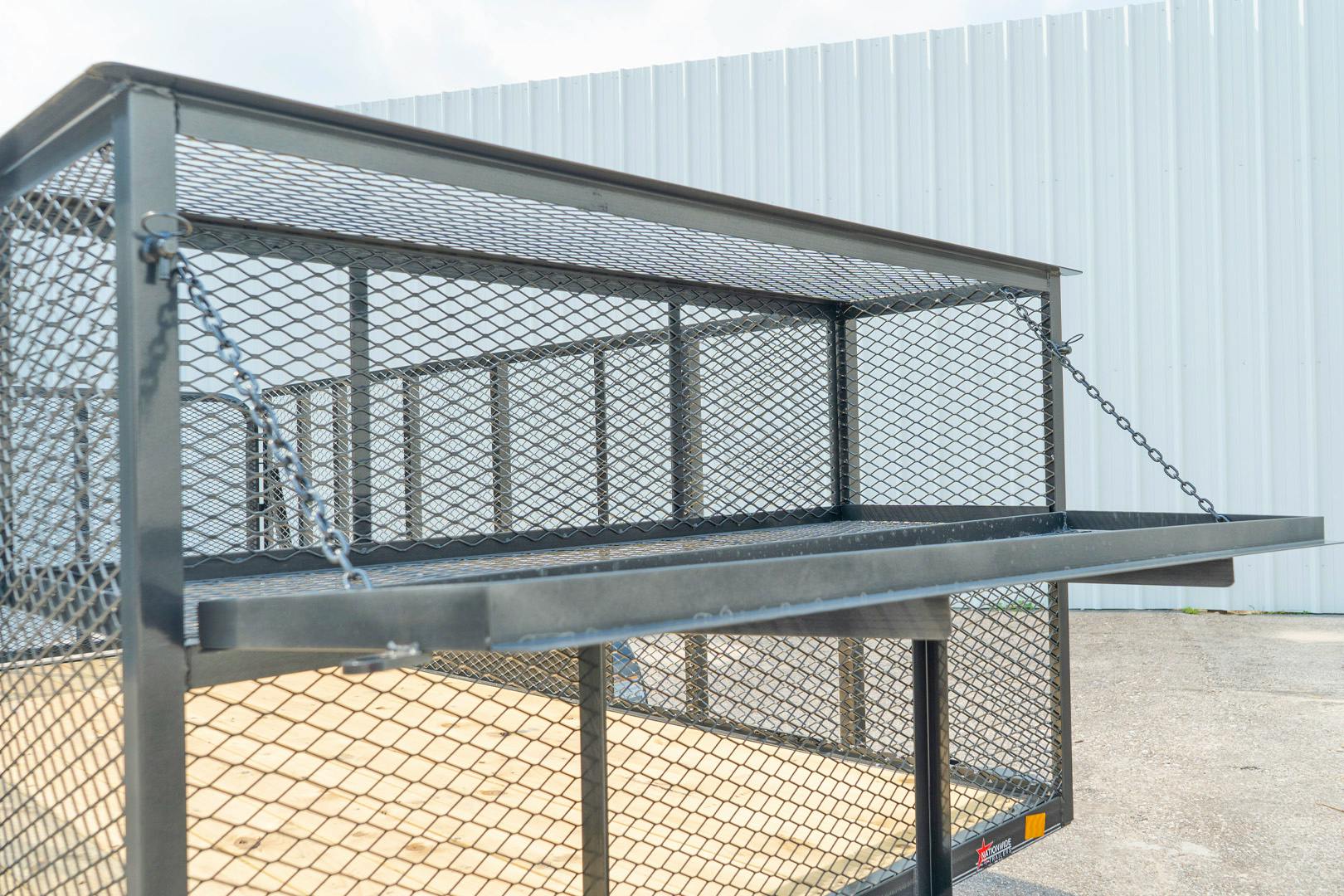 X-ON 14'x83" Landscape Trailer w/ 4' Sides & 4' Gate (L2) - Image 7