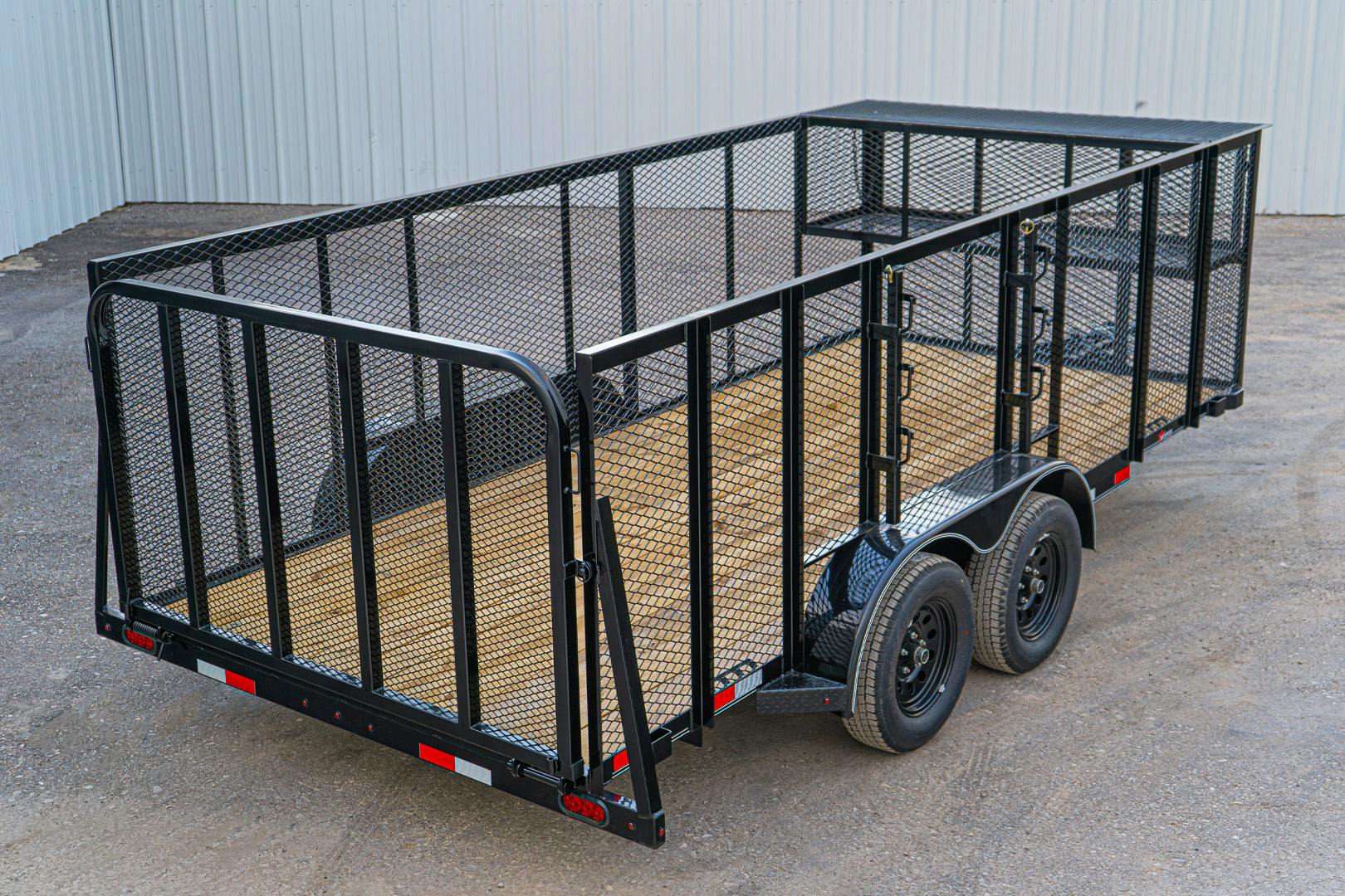 X-ON 16'x83" Landscape Trailer w/ 4' Sides & 4' Gate (L2) - Image 14