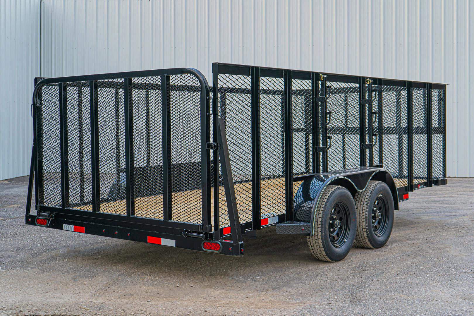 X-ON 16'x83" Landscape Trailer w/ 4' Sides & 4' Gate (L2) - Image 16