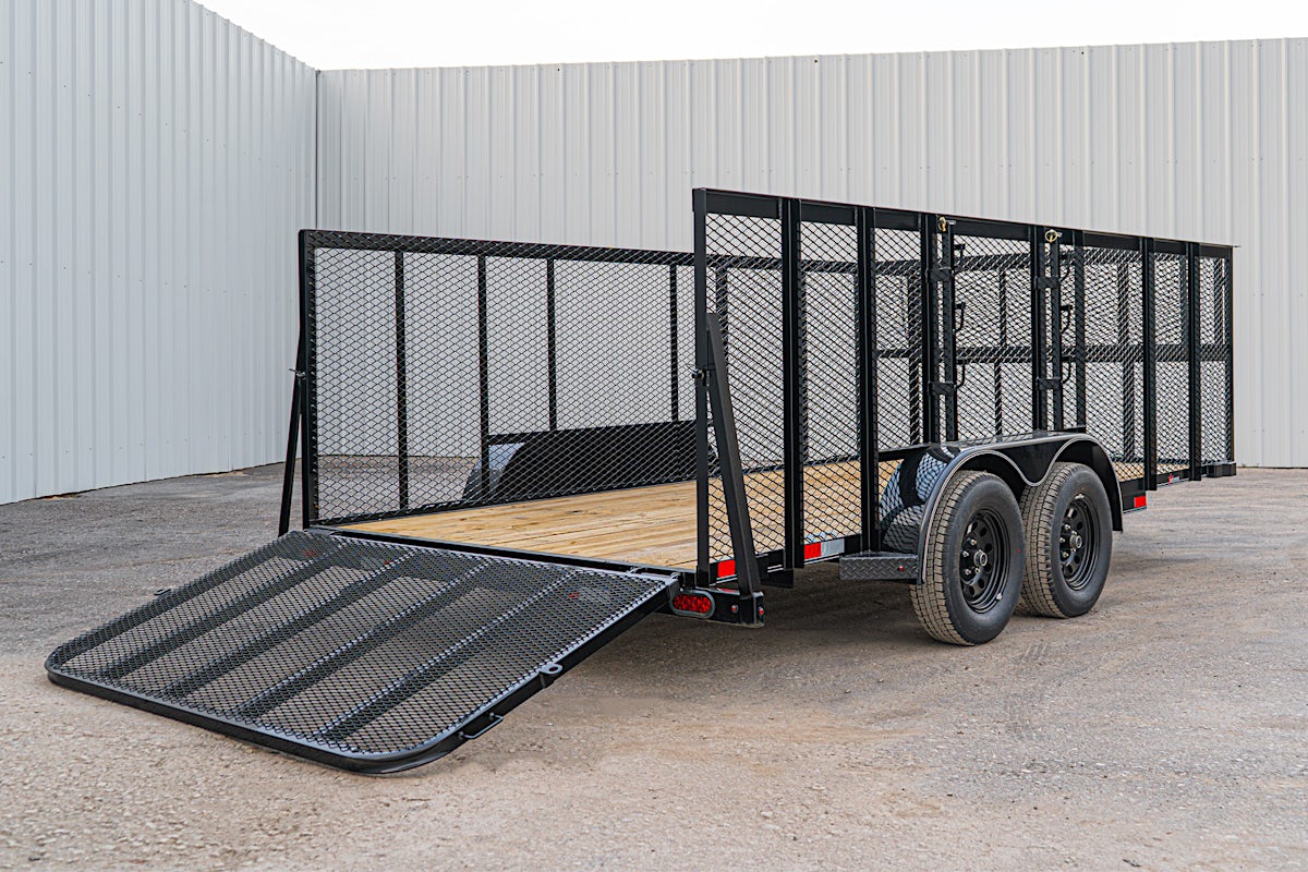 X-ON 16'x83" Landscape Trailer w/ 4' Sides & 4' Gate (L2) - Image 17