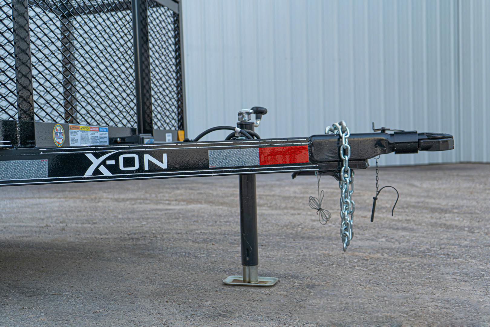 X-ON 16'x83" Landscape Trailer w/ 4' Sides & 4' Gate (L2) - Image 5