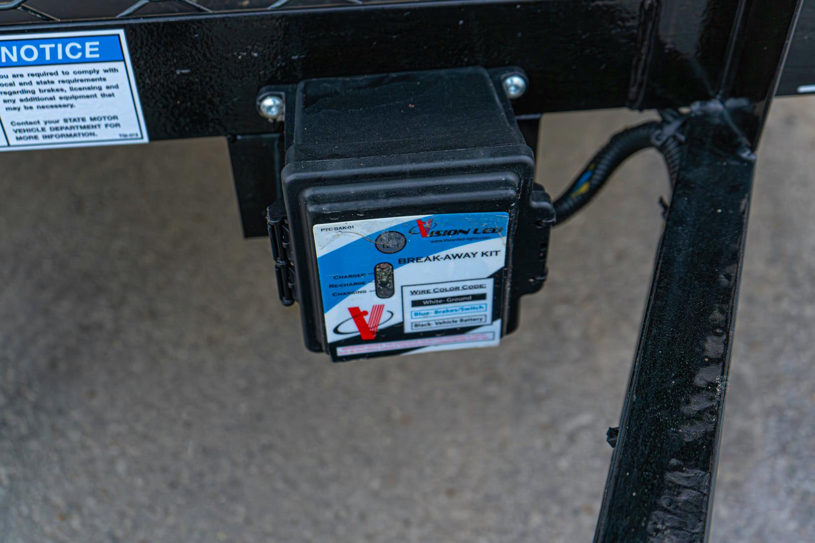 X-ON 16'x83" Landscape Trailer w/ 4' Sides & 4' Gate (L2) - Image 6