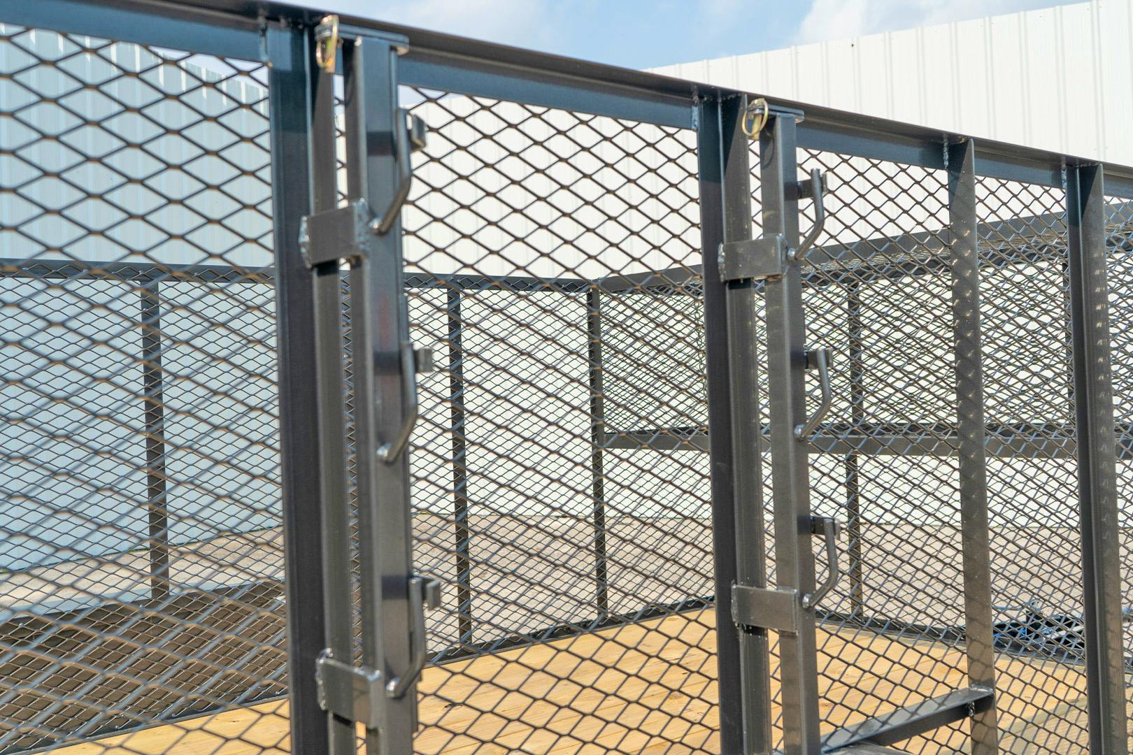 X-ON 14'x83" Landscape Trailer w/ 4' Sides & 4' Gate (L2) - Image 8