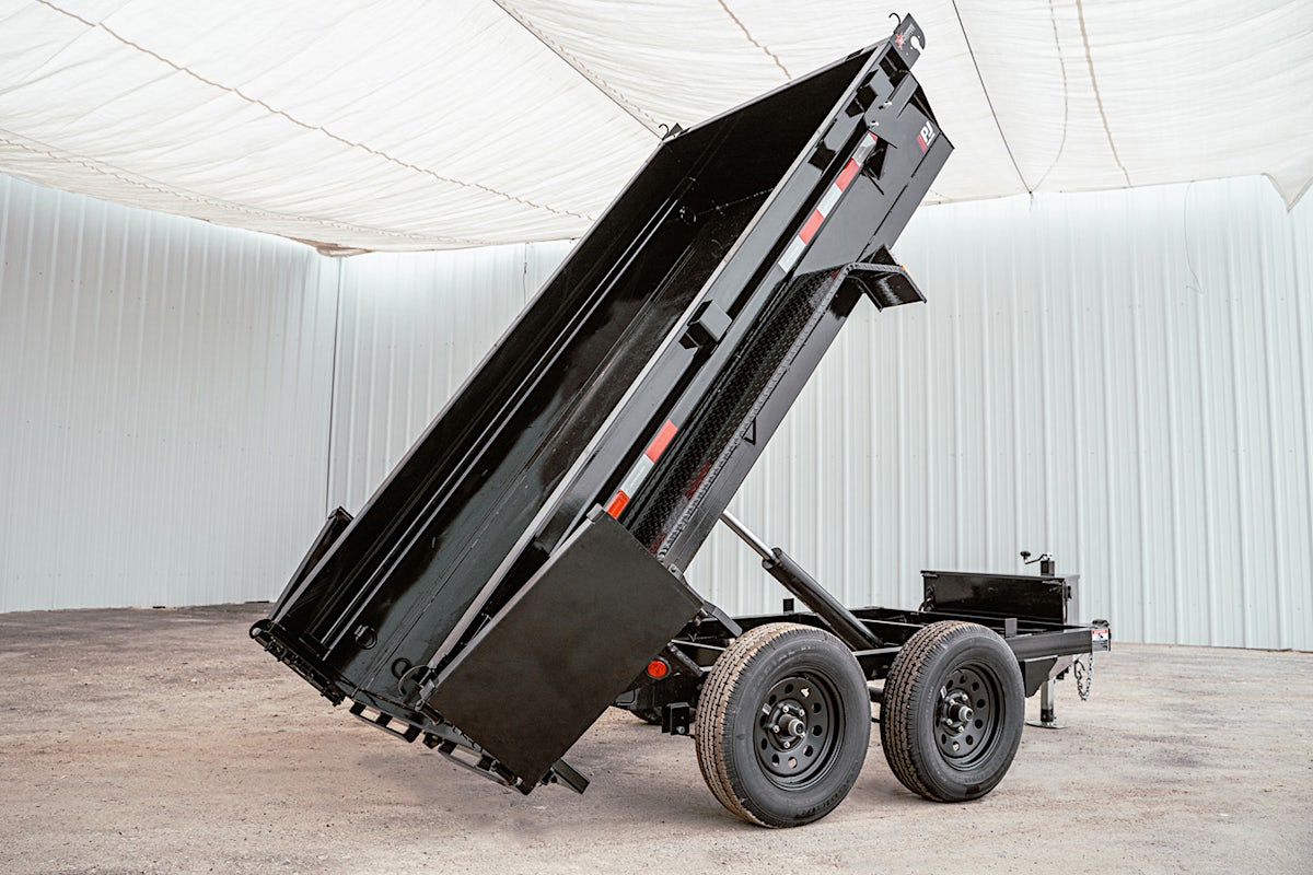PJ Trailers 10'x60" Hydraulic Dump Trailer w/ 18" Sides (D5) - Image 19