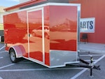 Spartan 6'x12' Enclosed Cargo Trailer w/ Rear Ramp Door (C1) Stock #84602 - Thumbnail 1