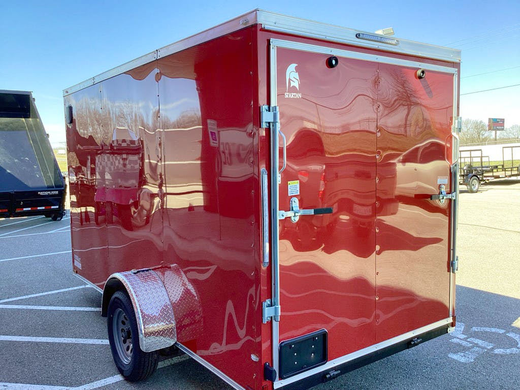 Spartan 6'x12' Enclosed Cargo Trailer w/ Rear Ramp Door (C1) - Stock #84602 - Image 2 of 4