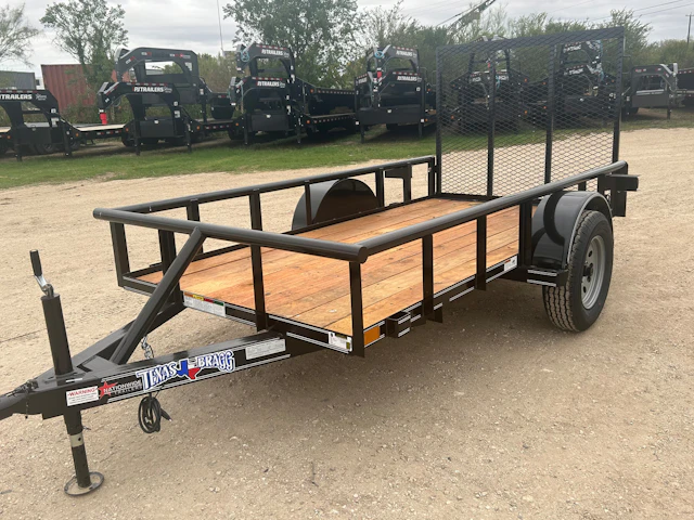 Texas Bragg 10'x60" Utility Trailer w/ 3' Gate (U1)