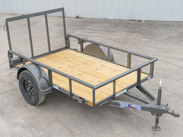 Texas Bragg 8'x60" Utility Trailer w/ 3' Gate (U1)