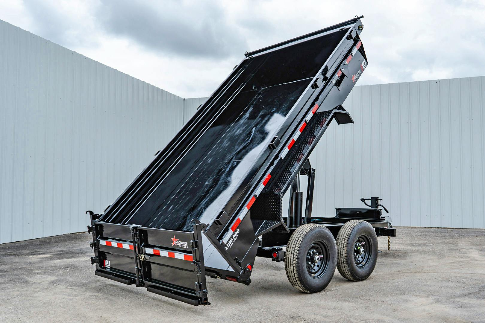 PJ Trailers 12'x83" Low Pro Dump Trailer w/ 2' Sides (DL) - Image 19