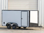 Spartan 7'x14' Enclosed Cargo Trailer w/ Rear Ramp Door (C2) Stock #84662 - Thumbnail 1