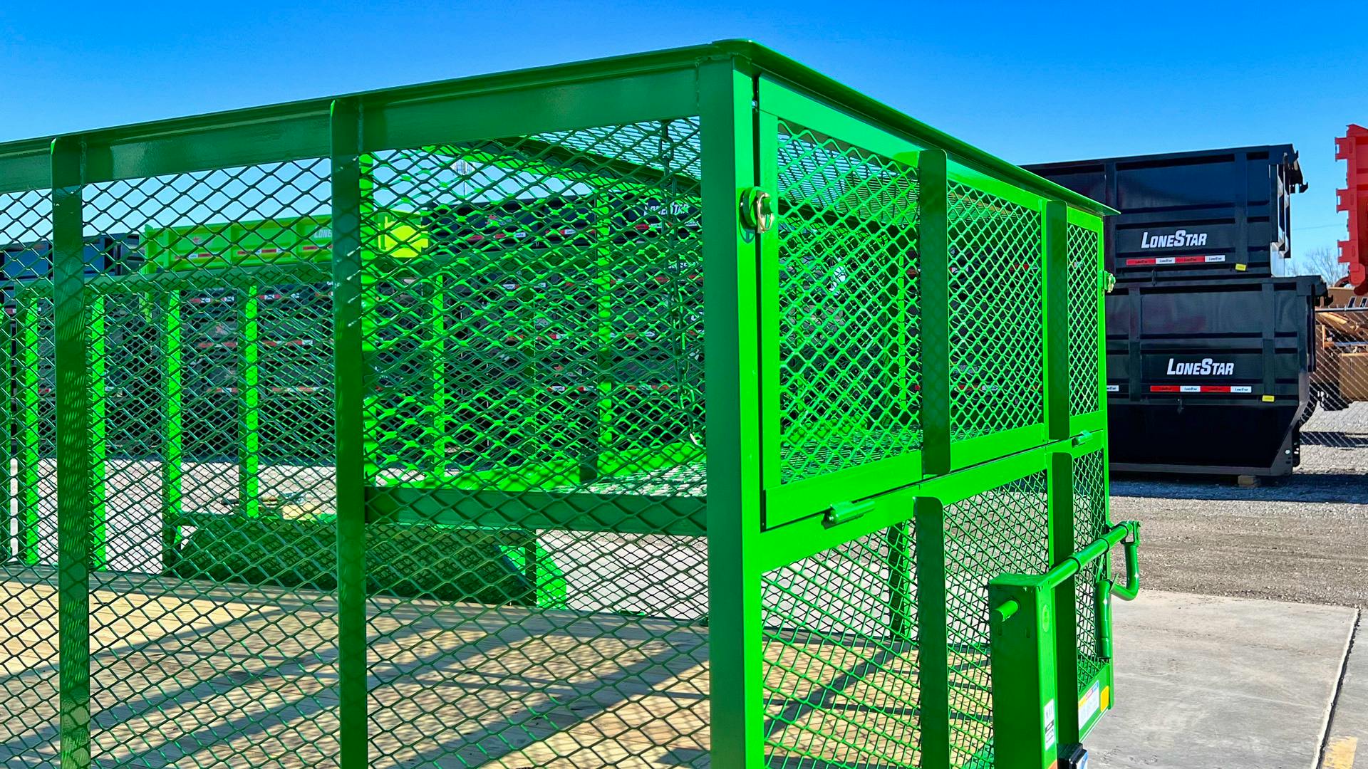 X-ON 16'x83" Landscape Trailer w/ 4' Sides & 4' Gate (L2) - Image 7