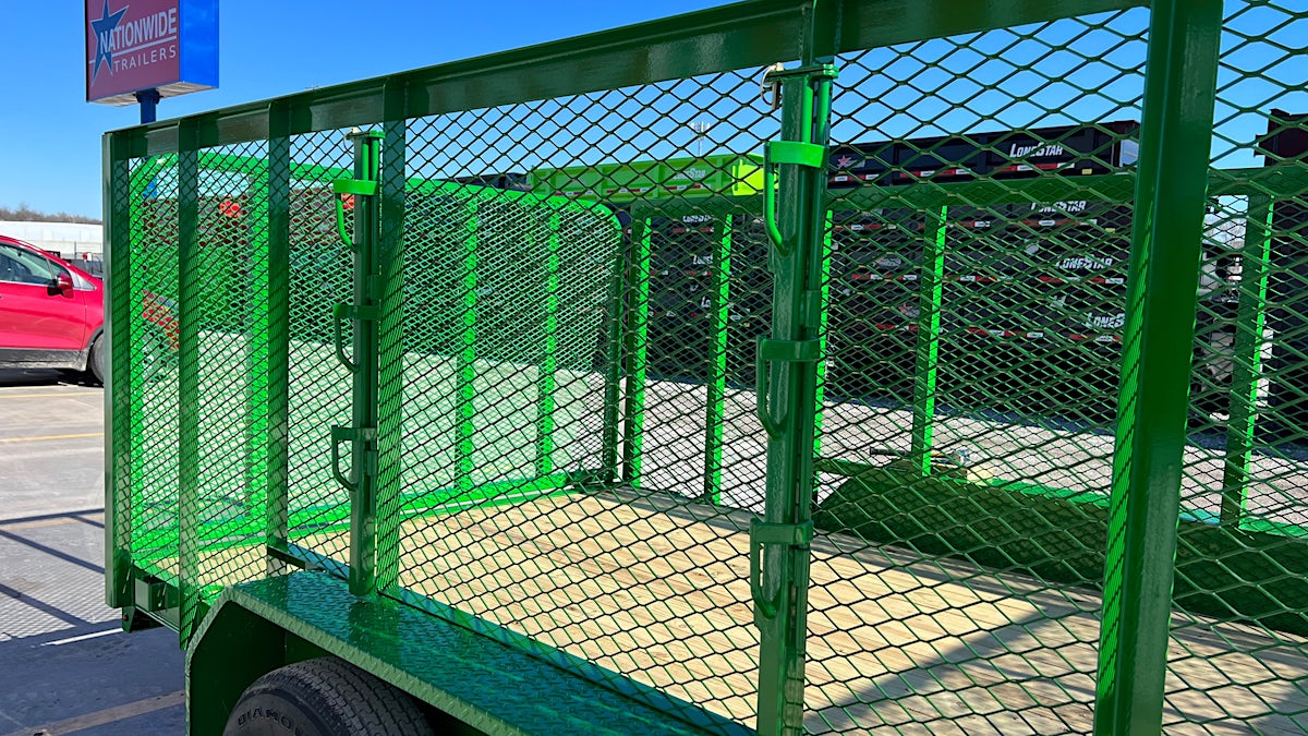 X-ON 16'x83" Landscape Trailer w/ 4' Sides & 4' Gate (L2) - Image 8