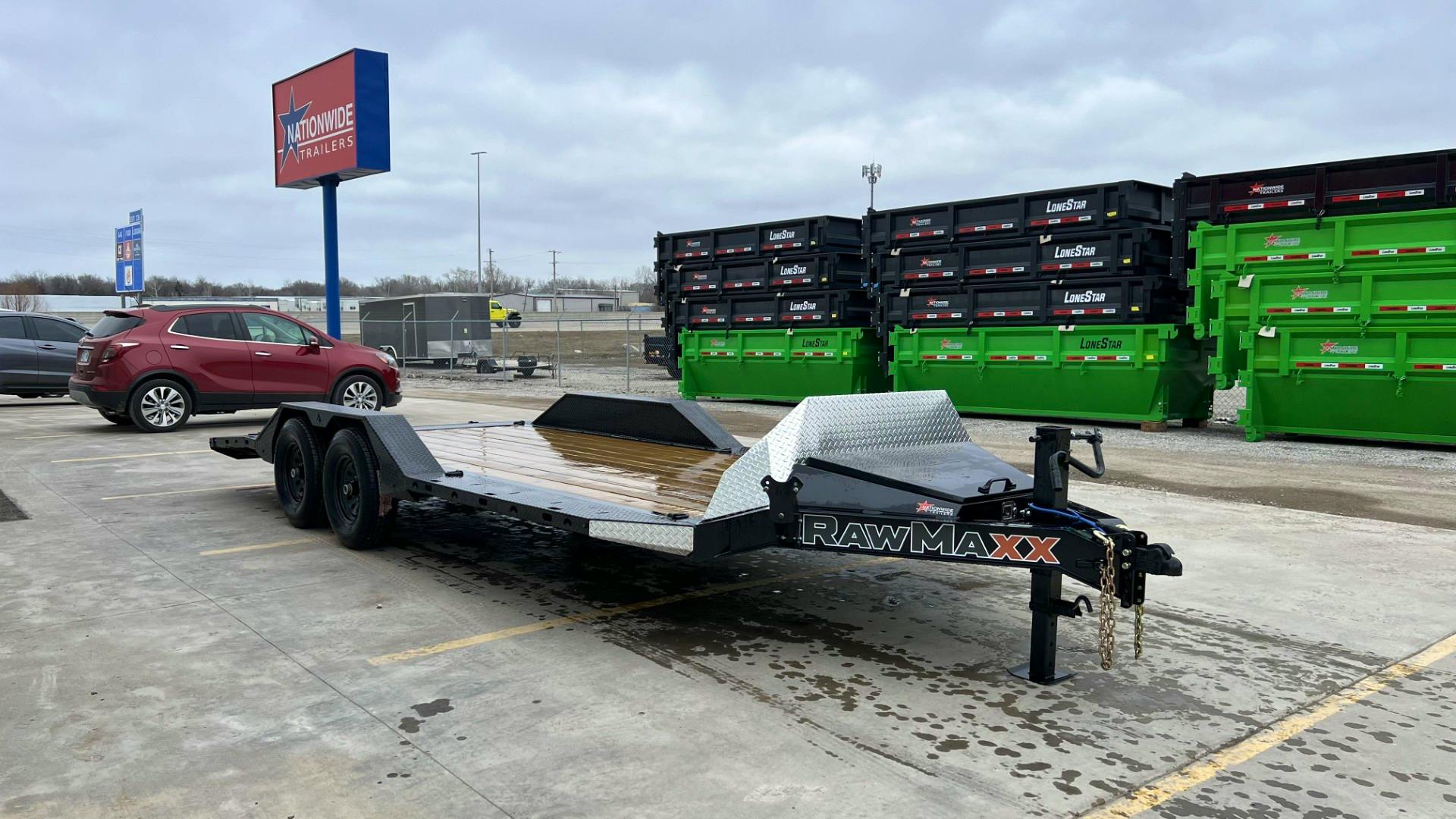 RawMaxx SLX 20' × 102" Low-Profile Car & Equipment Hauler