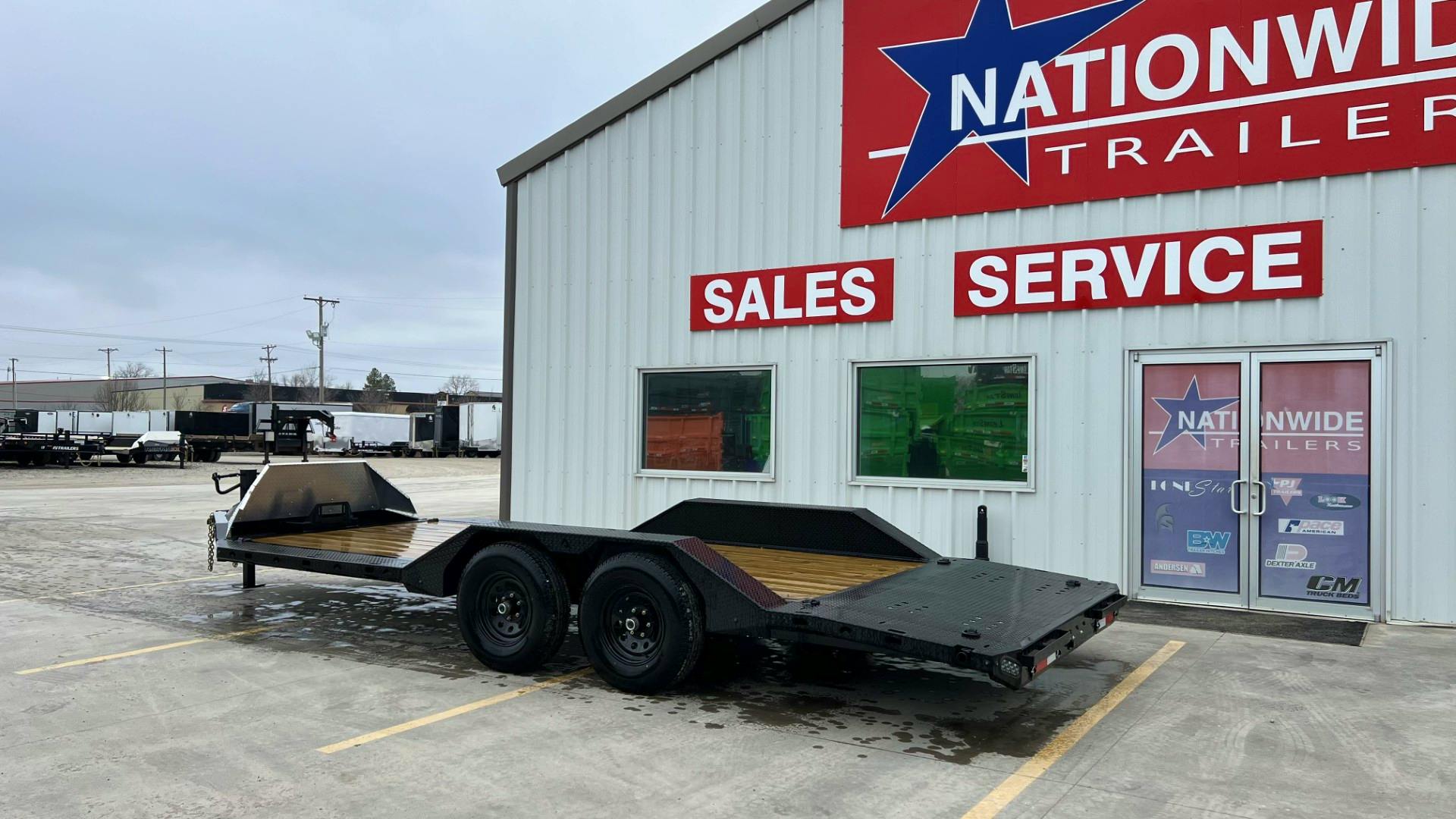 RawMaxx SLX 20' × 102" Low-Profile Car & Equipment Hauler