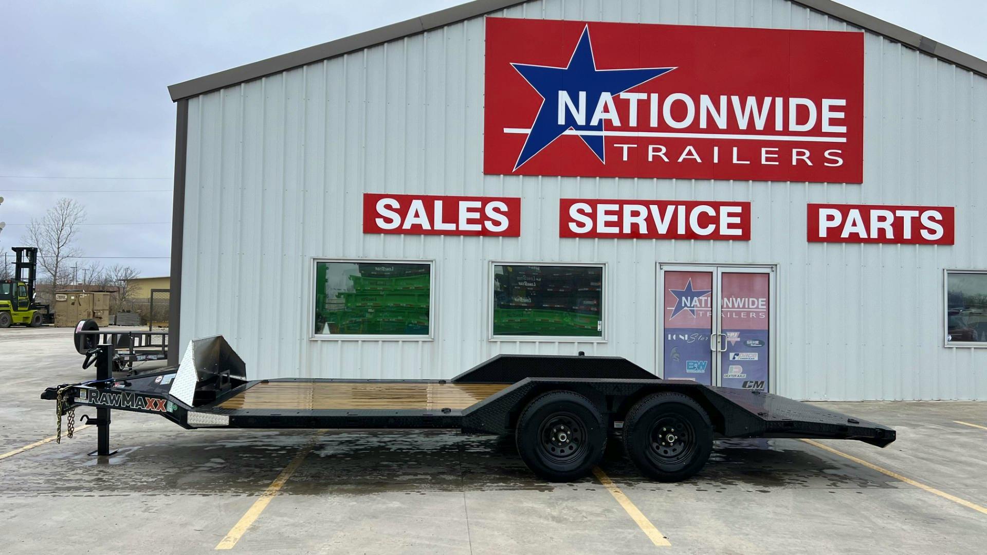 RawMaxx SLX 20' × 102" Low-Profile Car & Equipment Hauler