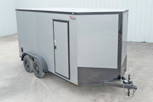 Spartan 6'x12' Enclosed Cargo Trailer w/ Rear Ramp Door (C2)