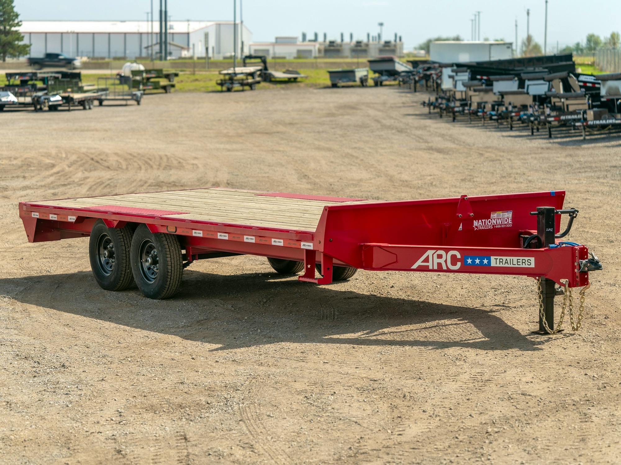 ARC Trailers 20'x102" 8" I-beam Deckover Trailer (BDS) - Stock #84741 - Image 1 of 3