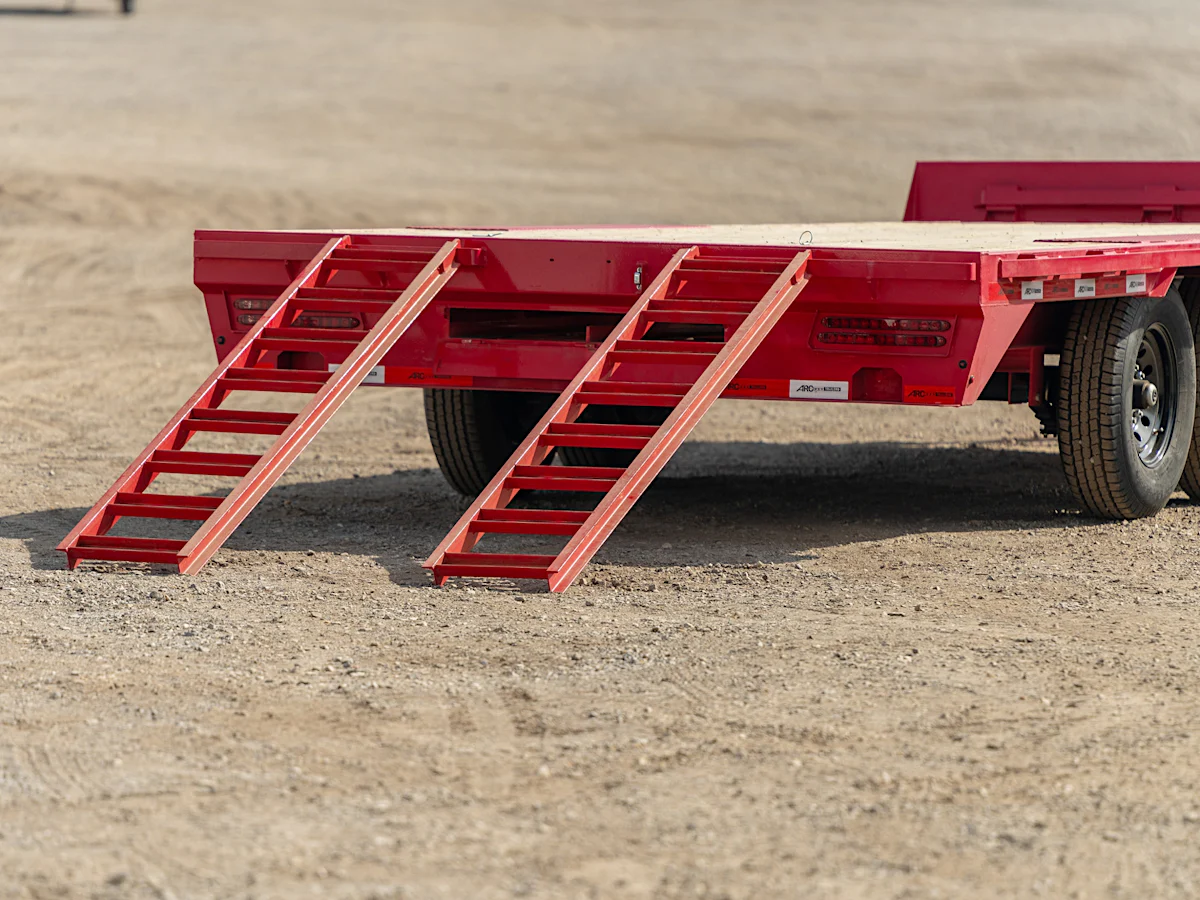 ARC Trailers 20'x102" 8" I-beam Deckover Trailer (BDS) - Stock #84741 - Image 2 of 3 ARC Trailers 20'x102" 8" I-beam Deckover Trailer (BDS) - Stock #84741 - Image 2 of 3