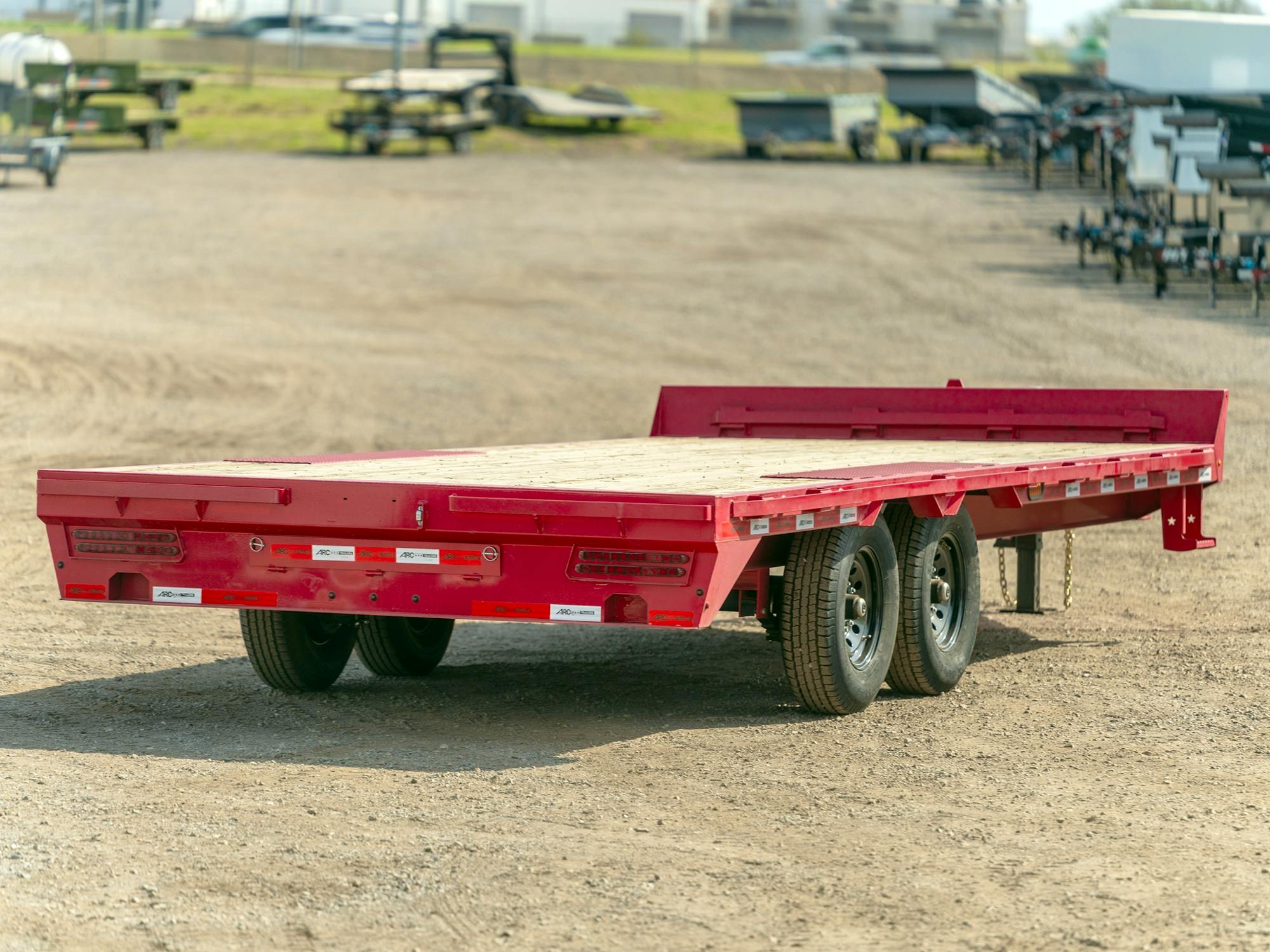 ARC Trailers 20'x102" 8" I-beam Deckover Trailer (BDS) - Stock #84741 - Image 3 of 3