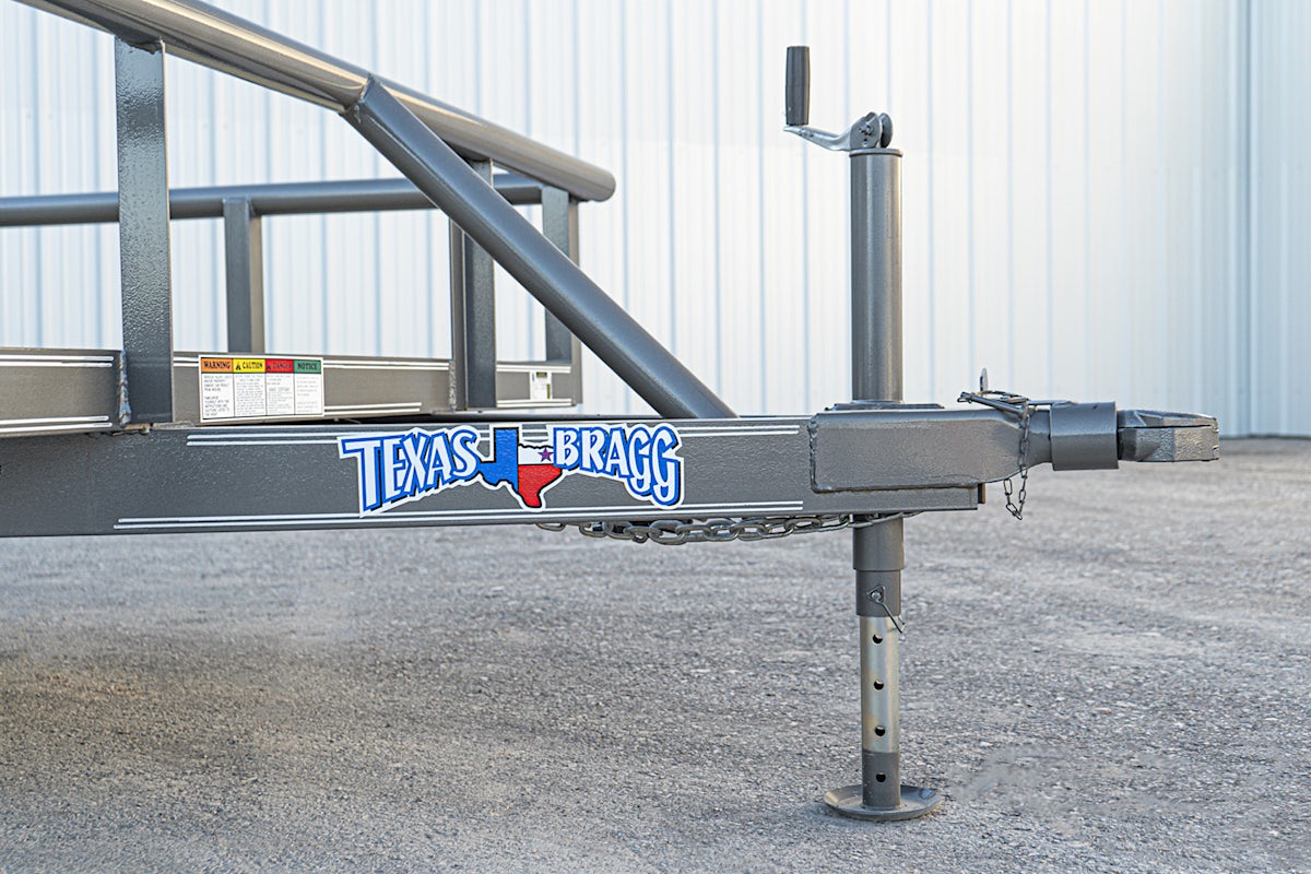 Texas Bragg 12'x77" Utility Trailer w/ 3' Gate (U1) - Image 5