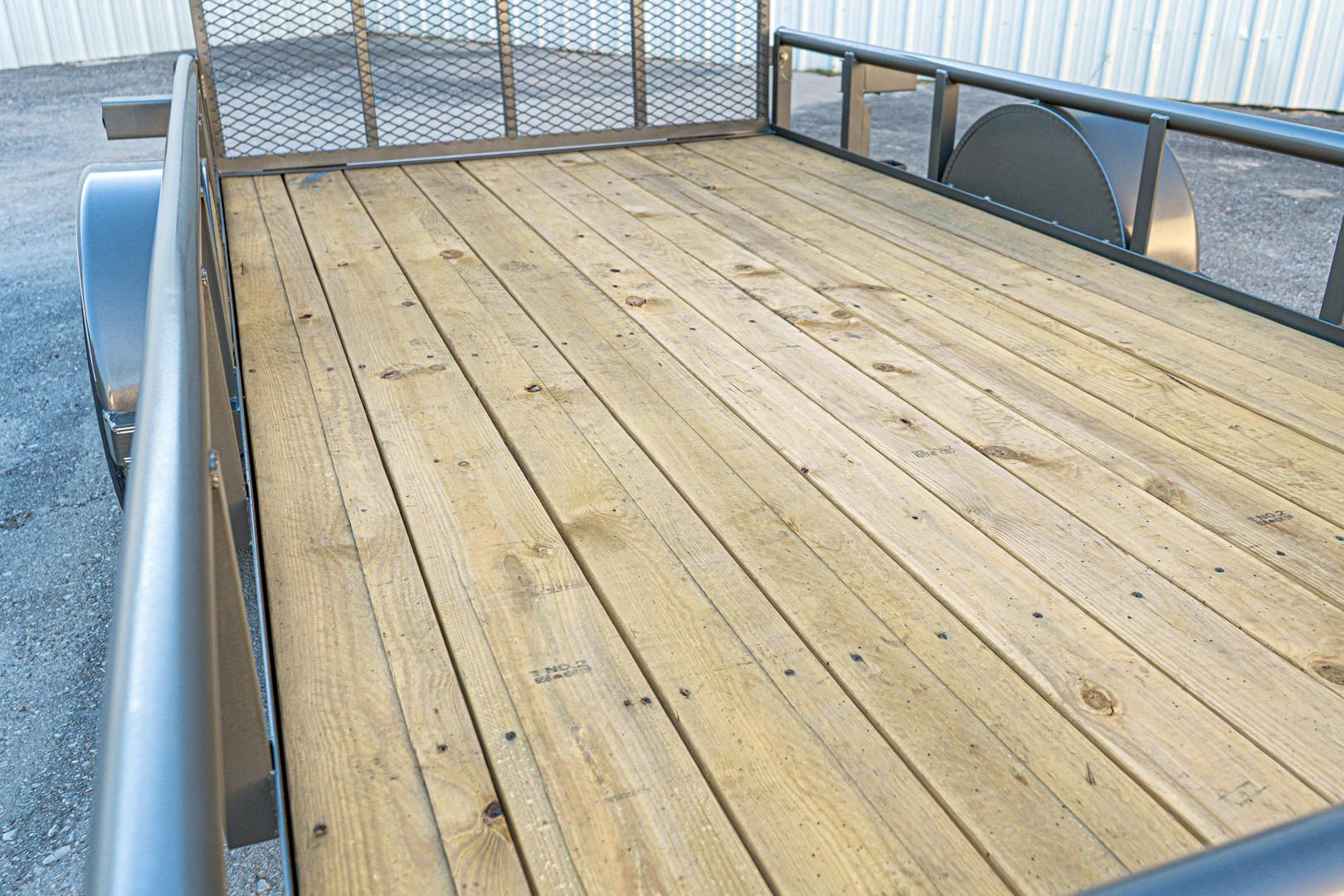 Texas Bragg 12'x77" Utility Trailer w/ 3' Gate (U1) - Image 6