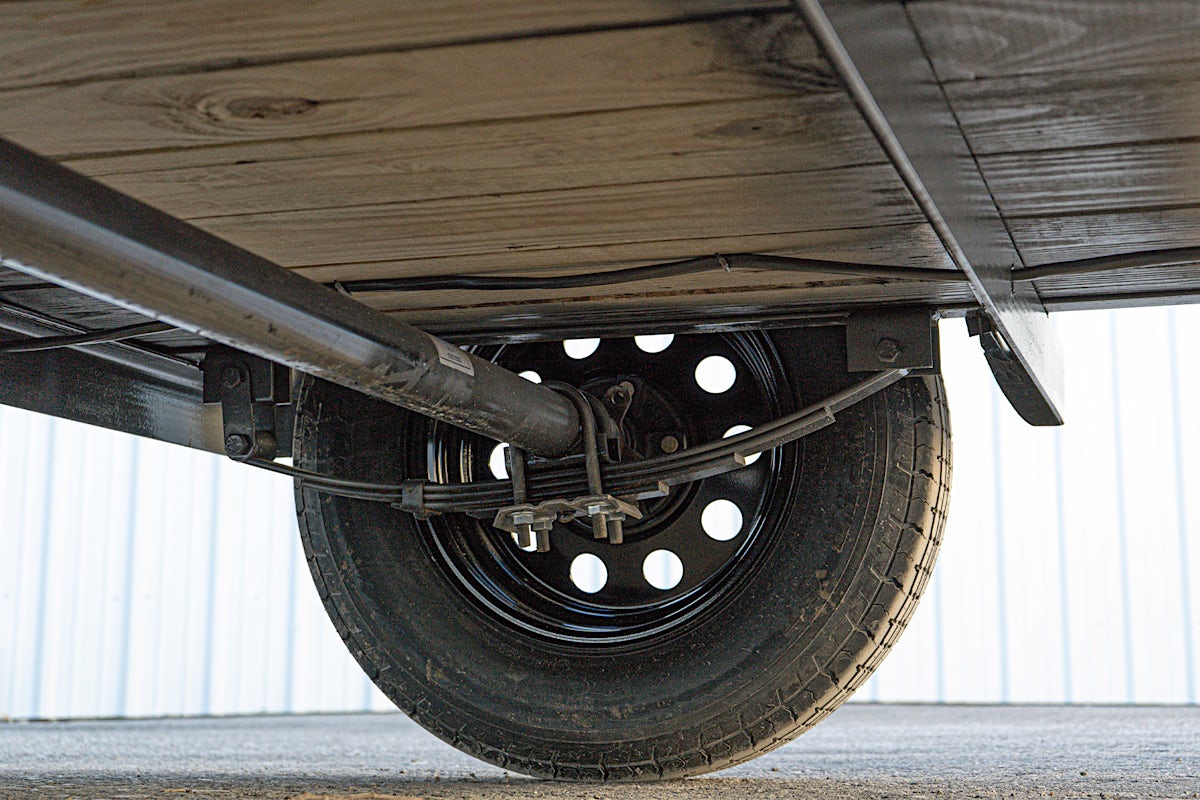 Texas Bragg 12'x77" Utility Trailer w/ 3' Gate (U1) - Image 9