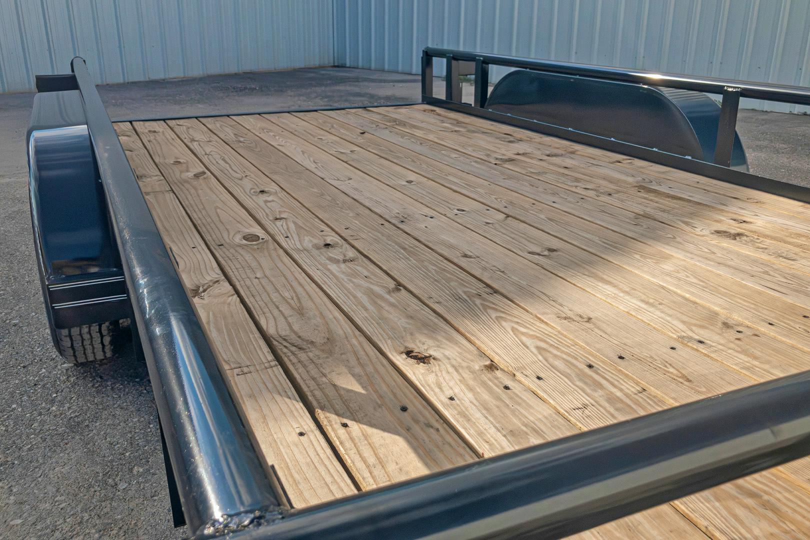 Texas Bragg 14'x83" Utility Trailer (U2) - Image 3