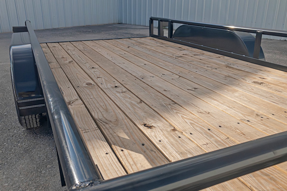 Texas Bragg 14'x83" Utility Trailer (U2) - Image 3