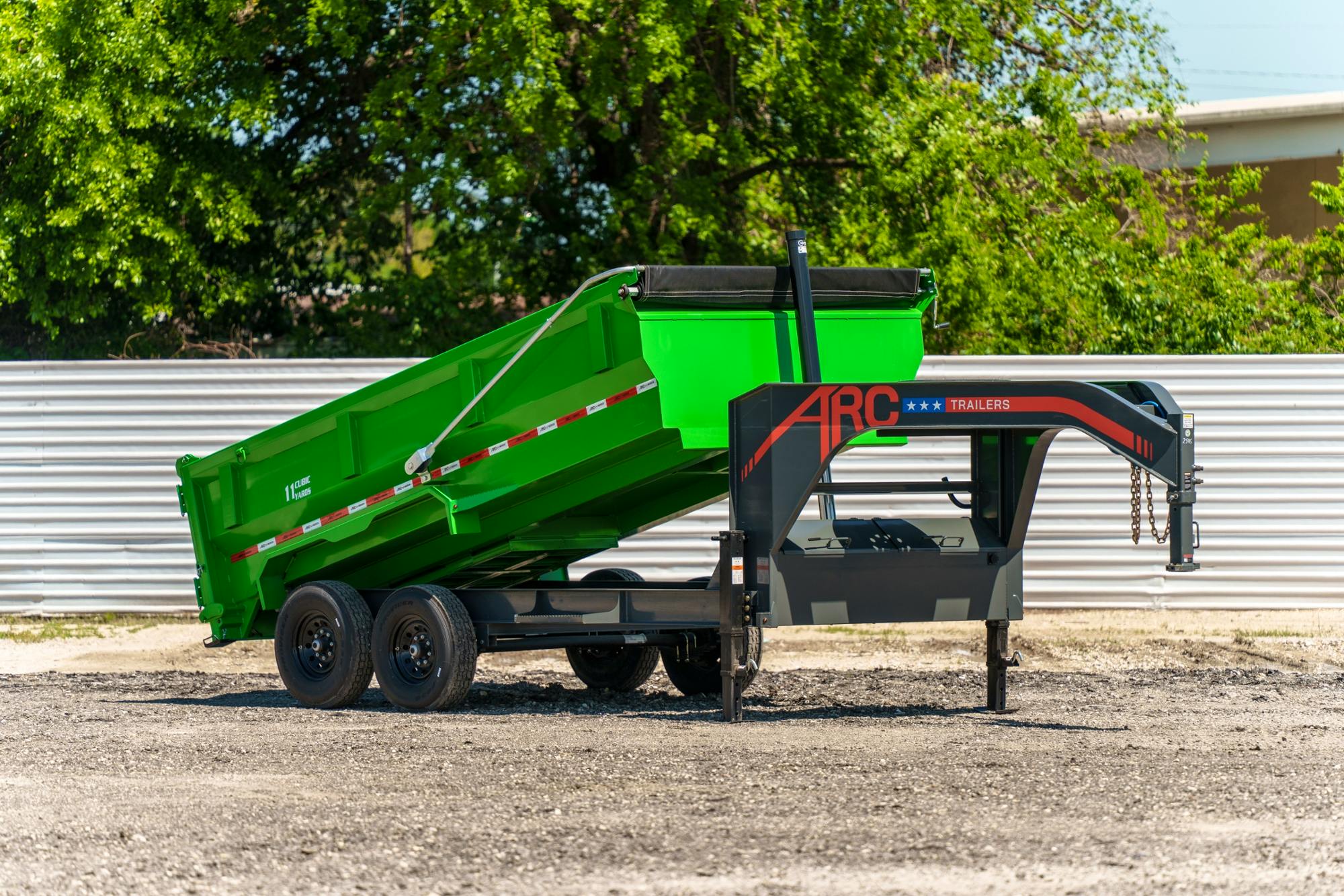 ARC Trailers 14'x83" Gooseneck Telescopic Dump Trailer w/ 3' Sides (GDT) - Stock #84775 - Image 1 of 4