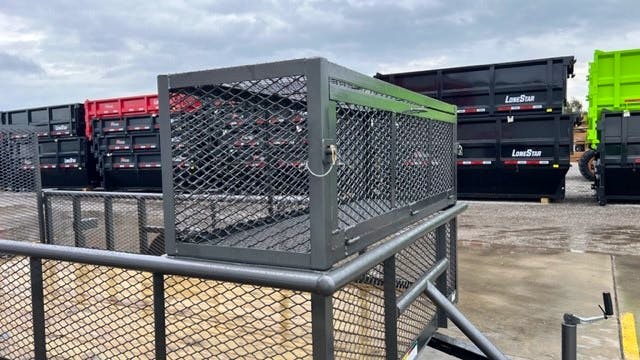 Texas Bragg 14'x77" Landscape Trailer w/ 2' Sides & 4' Gate (L1) - Image 6