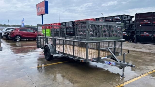 Texas Bragg 14'x77" Landscape Trailer w/ 2' Sides & 4' Gate (L1) - Image 2