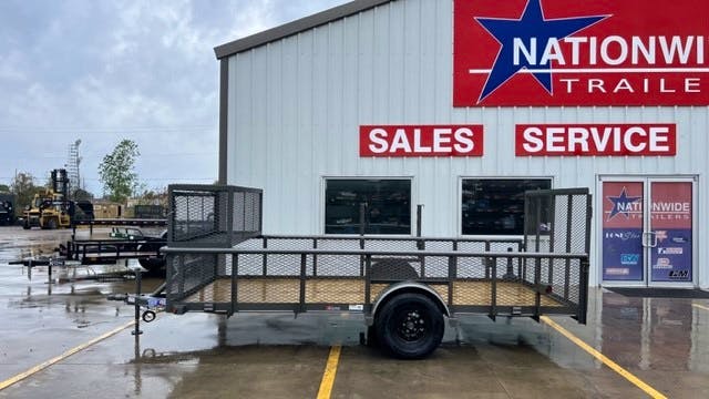 Texas Bragg 14'x77" Landscape Trailer w/ 2' Sides & 4' Gate (L1) - Image 7