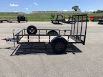 Texas Bragg 10'x77" Utility Trailer w/ 4' Gate (U1) Stock #84792 - Thumbnail 2