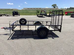 Texas Bragg 10'x77" Utility Trailer w/ 4' Gate (U1) Stock #84792 - Thumbnail 2