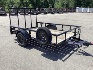 Texas Bragg 10'x77" Utility Trailer w/ 4' Gate (U1)